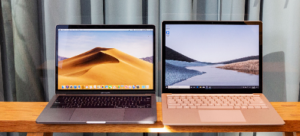 macbook pro versus surface laptop