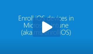 img VIDEO How to enroll your iOS device in Microsoft Intune