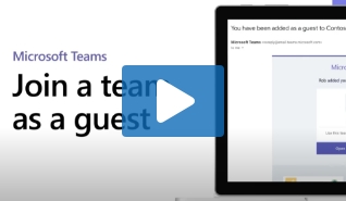 img VIDEO How to join a team as a guest in Teams