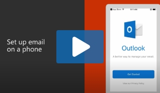 img VIDEO How to setup Outlook on mobile