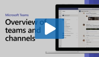 img VIDEO How to use channels in Teams