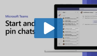 img VIDEO How to use video chat in Teams