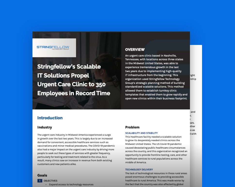 img case study scalable it solutions propel urgent care