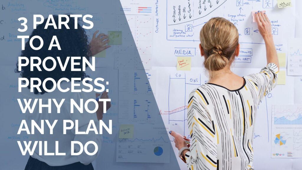 3 Parts to a Proven Process Why Not Any Plan Will Do