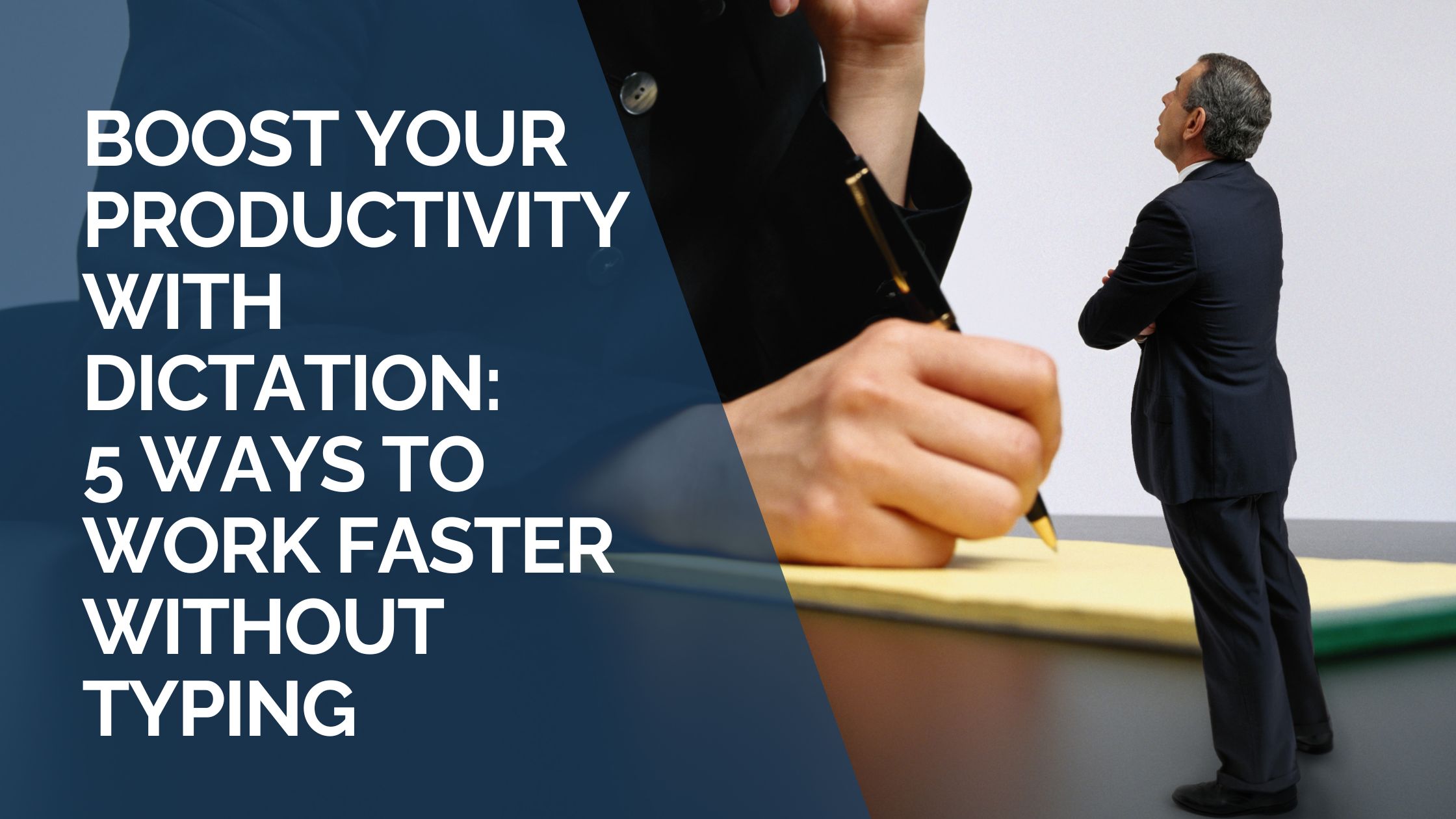 Boost Your Productivity with Dictation 5 Ways to Work Faster Without Typing