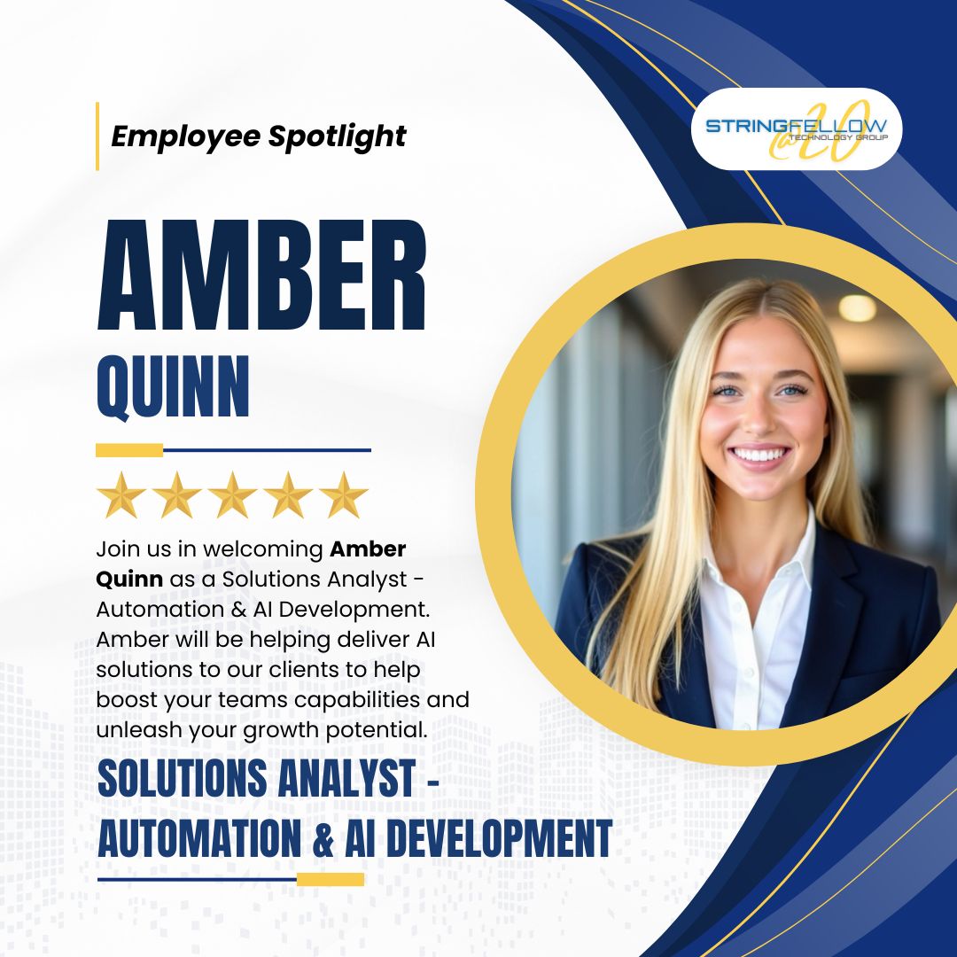 Amber Quinn Solutions Analyst Automation & AI Development