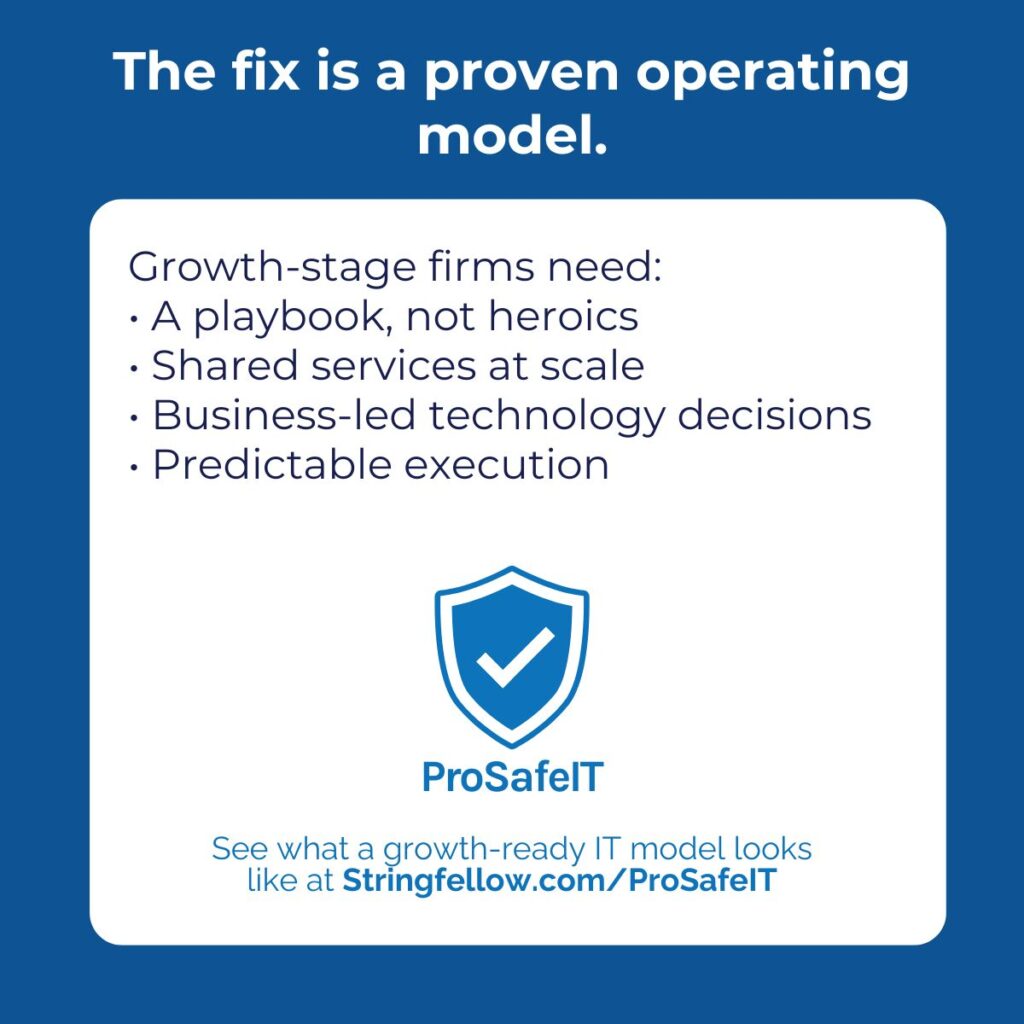 Slide 8 The fix is not more internal IT