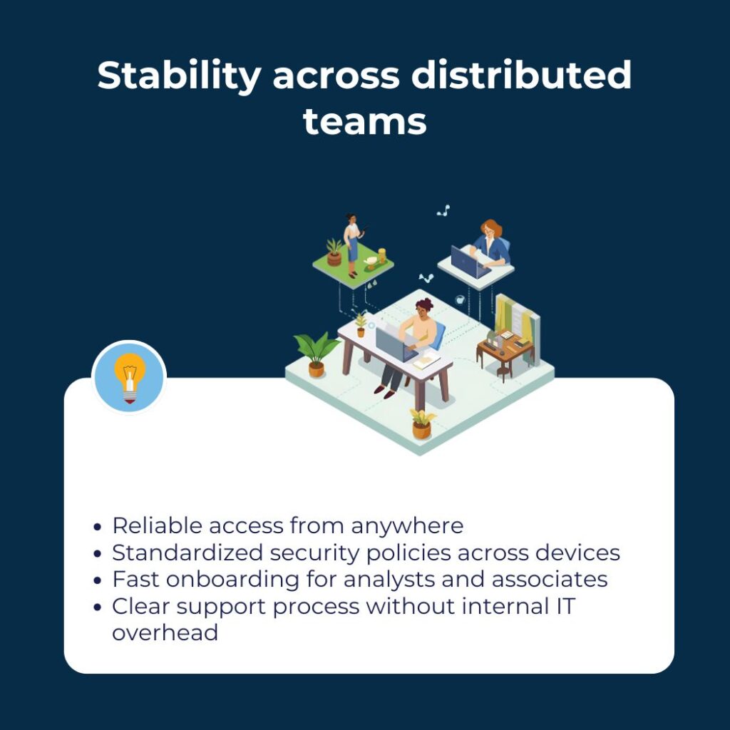 5 Stability across distributed teams